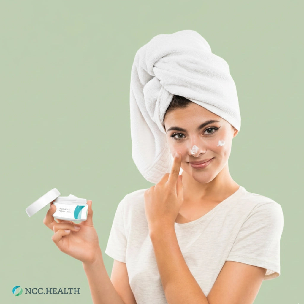 NCC.health - Aqueous Cream with Menthol 2% - Compounded menthol topical cream