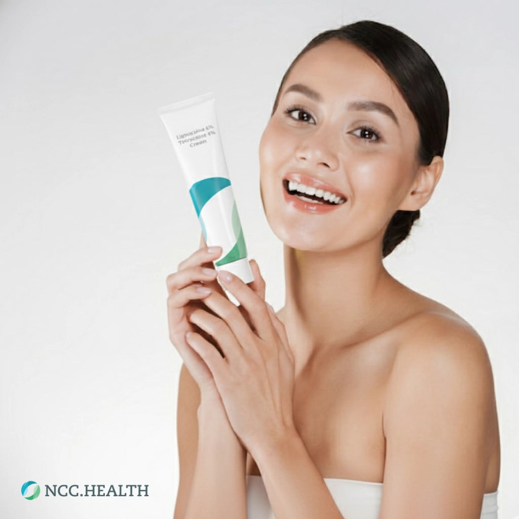 NCC.health - Lignocaine 6% Tetracaine 4% Cream - Compounded lignocaine & tetracaine topical cream