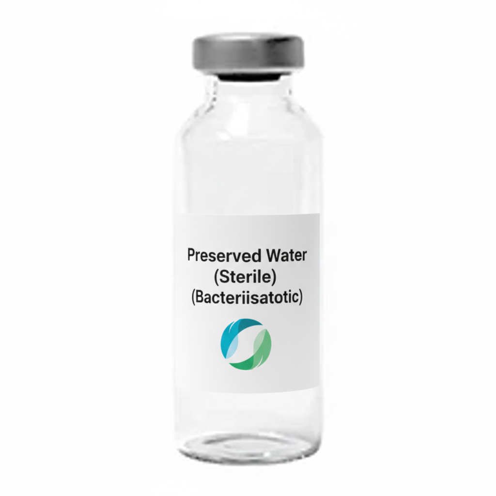 NCC.health - Bacteriostatic Water (Sterile) (Preserved) - Compounded bacteriostatic water pharmaceutical solution
