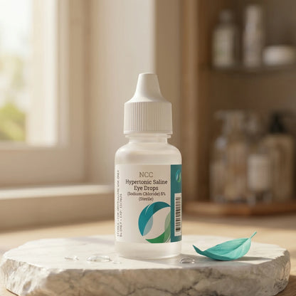 Hypertonic Saline Eye Drops (Sodium Chloride) 5% (Sterile)