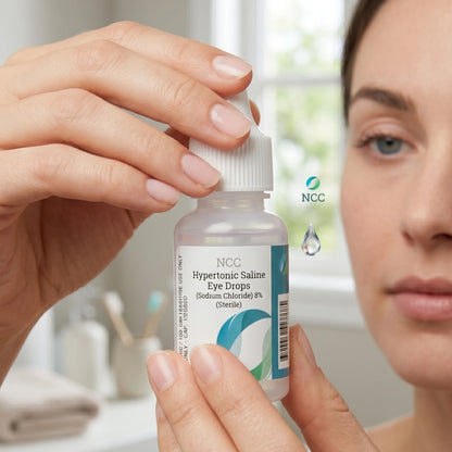 Hypertonic Saline Eye Drops (Sodium Chloride) 5% (Sterile)