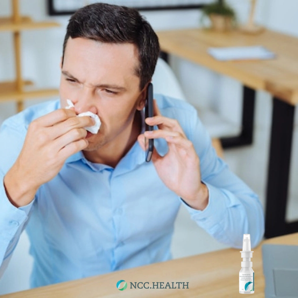 NCC.health - Ipratropium Bromide Nasal Spray 44mcg/Dose - Compounded ipratropium bromide nasal spray