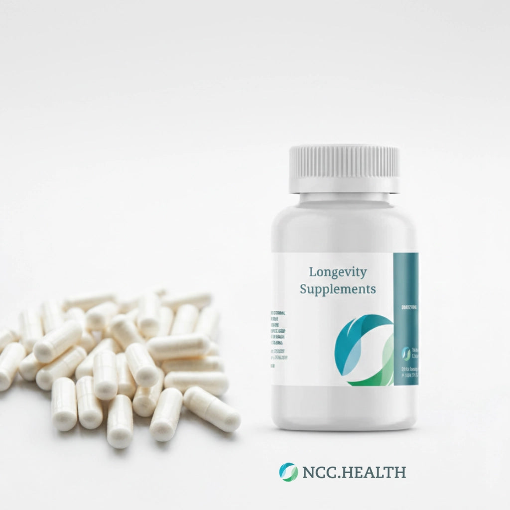 NCC.health - Longevity Supplements - Compounded longevity supplement capsules