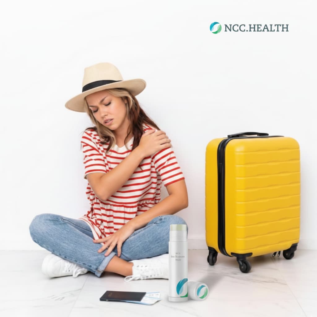 NCC.health - Travel Sickness Medicine (1 Stick) - Compounded motion sickness supplement capsules