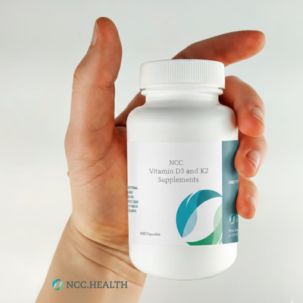 NCC.health - Vitamin D3 and K2 Supplements - Compounded vitamin D3 &amp; K2 supplement capsules