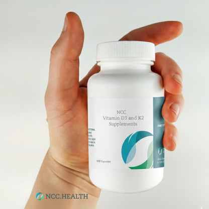 NCC.health - Vitamin D3 and K2 Supplements - Compounded vitamin D3 &amp; K2 supplement capsules